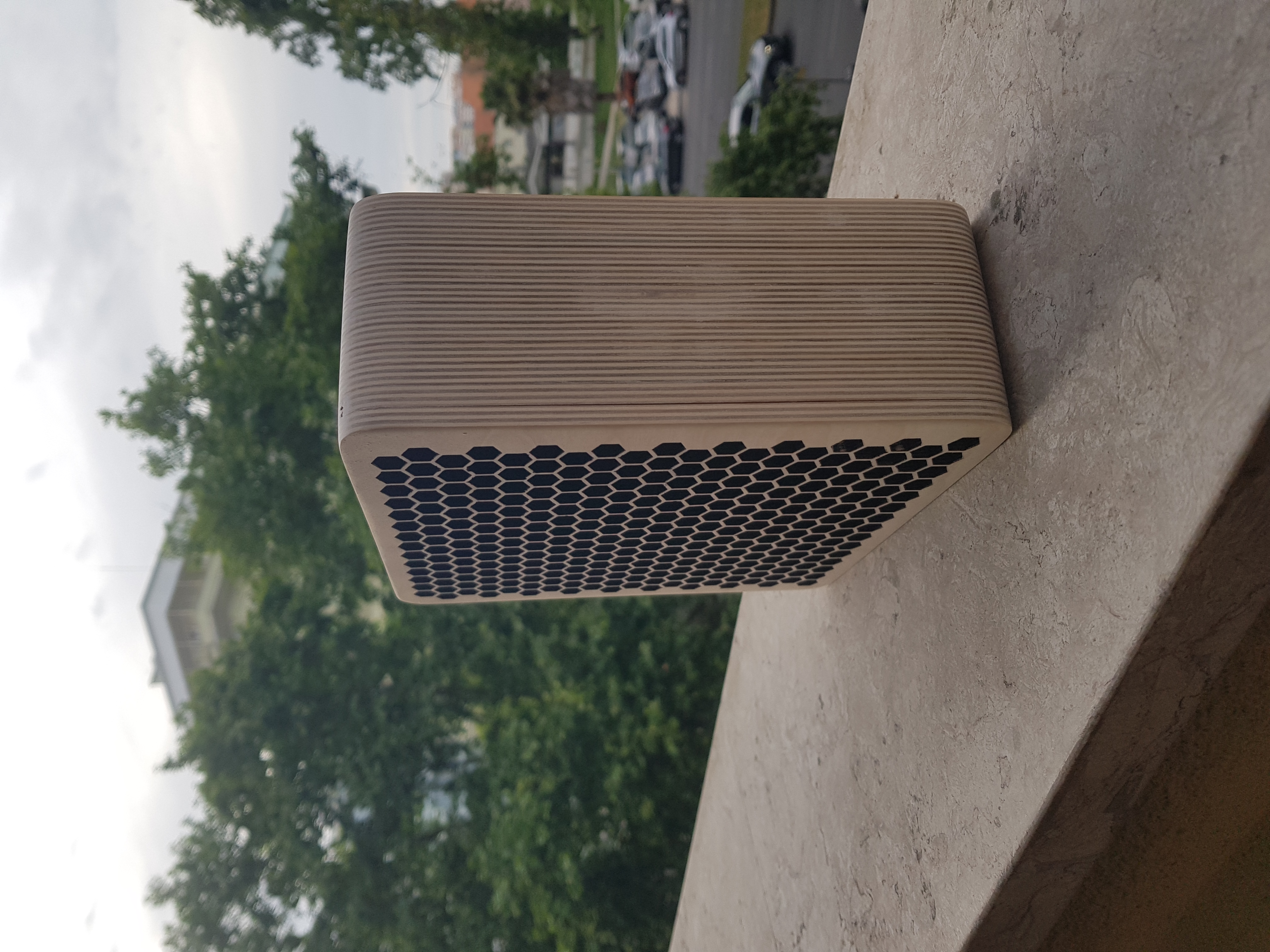 Timbrcase — a hand-built birch ITX PC case